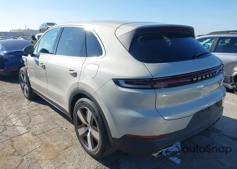 2025 Porsche Cayenne E-Hybrid из США, поврежденный, VIN WP1AE2AY1SDA16384